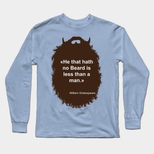 Less than a Man Long Sleeve T-Shirt